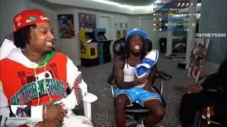 21 SAVAGE ROASTS KAI'S SHOES 😂😂