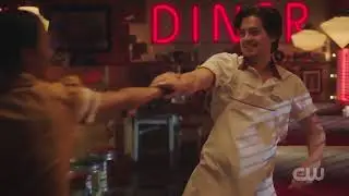 Riverdale 5x10 ⧸ Kiss Scene &mdash; Jughead and Tabitha Cole Sprouse and Erinn Westbrook #000