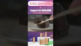 Discover Eco-Friendly Dining: Bamboo Cutlery in Action!