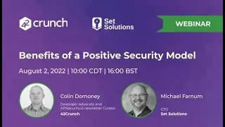 Benefits of a Positive Security Model for APIs