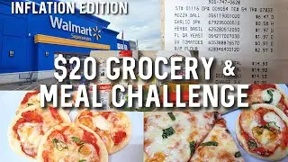 $20 Grocery & Meal Challenge in Toronto | Grocery Budget Challenge #budgetlife