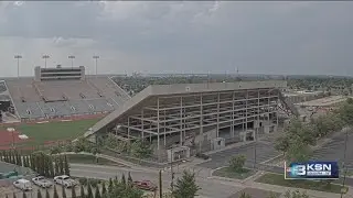 Demolition of Cessna Stadium begins at WSU