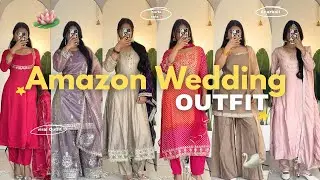 Amazon Kurta Set Haul Under budget 🪷✨| Ethnic wear | Holi outfits | Eid outfits | Wedding outfits