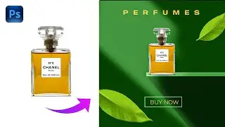 Creative Perfume Product Manipulation in Photoshop| Design Wolf #photoshoptutorial #manipulation