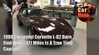 1980 Chevrolet Corvette L-82 Barn Find With 1,477 Miles Is A True Time Capsule | CarMojo
