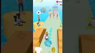 makeover run game - all levels new update - iso/android mobile gameplay makeover run 💋&hearts;️👰 #shorts