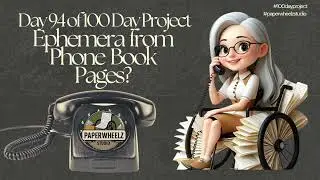#junkjournalephemera #100dayproject  Day 95 of 100 Day Project. Phone Book Ephemera
