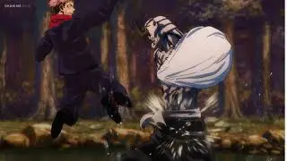 Yuji Itadori triple kick | Jujutsu kaisen | ᴴᴰ 1080p