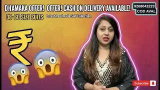 38 to 60 size live shopping 38 to 60 readymade suits CASH ON DELIVERY AVAILABLE