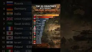 Military Power: The Global Leaderboard #shorts #military #militarypower