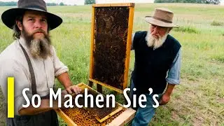 Wie Amische Bienen Halten, Um Ihren Eigenen Honig Zu Gewinnen