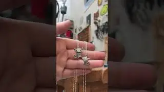 Sterling Silver Mother Daughter Monkey Necklaces #mylittlemonkey #motherdaughter #monkeycharm
