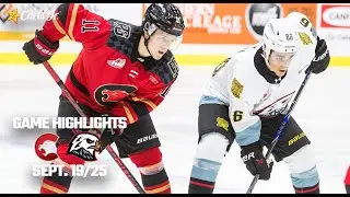 Carls Jr. Canada Highlights | Cougars vs. Winterhawks | 09/19/25