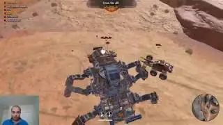 Crossout Reaper Spider Brawling