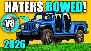 All-New V8 Engine for 2026 Jeep Gladiator Turns Jeep Haters Into CHEERLEADERS!
