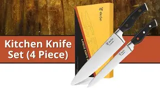 Kitchen Knife Set (4 Piece) Review by ODERFUN