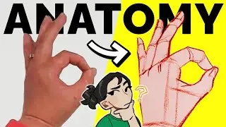 Master Your HAND Drawing: Anatomy & Foreshortening with 8 Step by Step Poses
