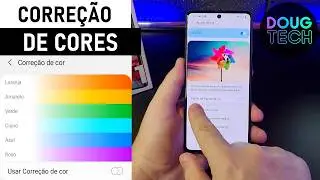 Como Alterar as CORES da TELA no Samsung (Para Dalt&ocirc;nicos)
