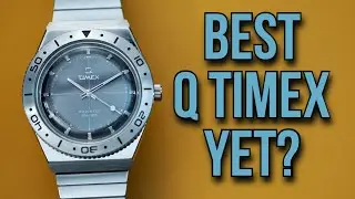 Часы Q TIMEX x HODINKEE Limited Edition с циферблатом Pie=Pan и эластичным браслетом в винтажном стиле