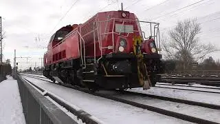 146 269 mit RE1 und BT-Dosto, 442 256 & 442 254 als RE8 und 261 073 als Tfzf
