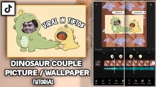 HOW TO EDIT TWIBBONIZE DINOSAUR COUPLE PICTURE / WALLPAPER | FULL TUTORIAL