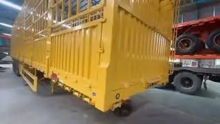 FUDEN 4-Axle Curtain Sider Semi-Trailer - The Smart Choice for Modern Logistics