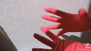 Latex gloves sounds