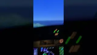 Challenger 604 - TCAS TA and RA recovery