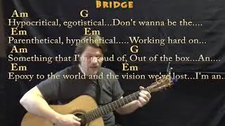 Whatever It Takes (Imagine Dragons) Fingerstyle Guitar Cover Lesson in C with Chords/Lyrics