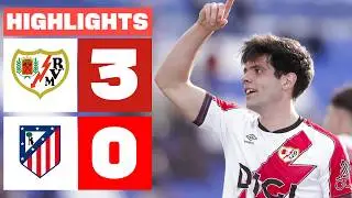 RAYO VALLECANO 3 - 0 ATL&Eacute;TICO DE MADRID | RESUMEN LALIGA EA SPORTS