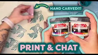 Printing Apparel While Reflecting on 2025 & Planning for 2026 | Art Studio Vlog