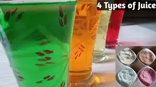 Sharbat Premix Recipe | How to make Sharbat Premix | 5 मिनट में बनाएँ 4 प्रकार शरबत प्रीमिक्स