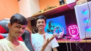 Sunny Ke Saath Gaming Room Ki Safai Ki 😮&zwj;💨 - Rishav Vlogs