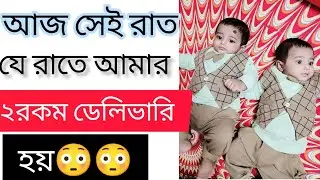 টুইন প্রেগন্যান্সিতে ২রকম ডেলিভারি/2 types of delivery in twin pregnancy/New Vlog/Alaisa BD 247