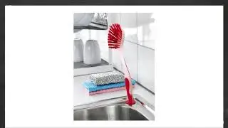 Review Ikea Plastis Set of 3 Washing-up Brushes with Suction Base &ndash; Dishwas [2019]