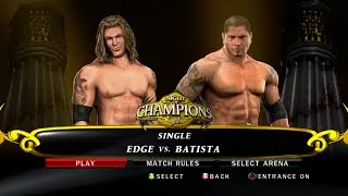 WWE SmackDown против RAW 2010 &mdash; Эдж против Батисты