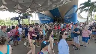 epcot crowds / lines - 8/9/2023 - walt disney world - food and wine festival