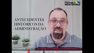 Antecedentes hist&oacute;ricos da Administra&ccedil;&atilde;o: Influ&ecirc;ncias emp&iacute;ricas na forma&ccedil;&atilde;o da TGA