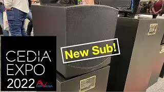 GoldenEar Shows New ForceField 30 and 40 Subwoofers at CEDIA 2022!