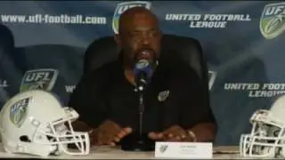 UFL Head Coach Ted Cottrell Press Conference Orlando