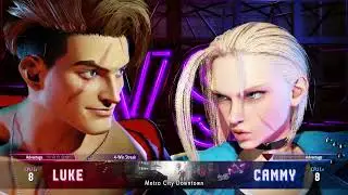 Street Fighter 6 LUKE VS CAMMY
