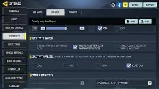 COD Mobile - BR - MY SETTINGS FOR CURRENT SEASON3