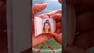 Lord Ram Ji Mini Book par Drawing //#art #shorts #ram