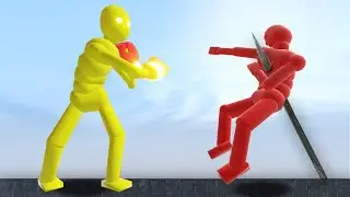 NPC Cinematic Battles | Fighting the Smart AI with Active Ragdoll Physics in Overgrowth