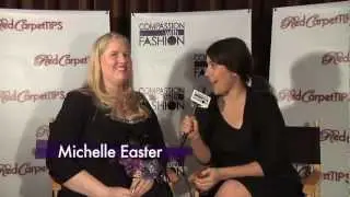Michelle Easter, co-founder of Drawing Hope, chats with Compassion with Fashion
