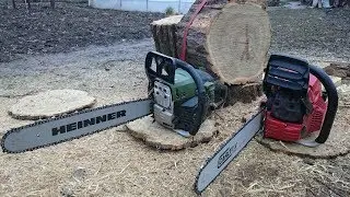 Drujba Heinner Vmf001 58cc (ported) vs Husqvarna 570 stock