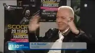 Scooter - Interview White H.P.Baxxter On The Live Anniversary In Hamburg (06/12/2013)