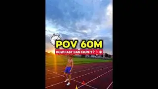 60m Sprint Test 🏃&zwj;♂️💨 | Can I BEAT My 6.98s PR?! ⏱️