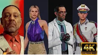 FAR CRY 6 All Bosses Fights and ending  4K (ULTRA HD)