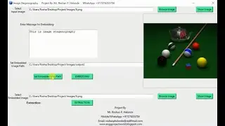 Image Steganography Using Python Project Code || Text Hiding In Image Python Project Source Code